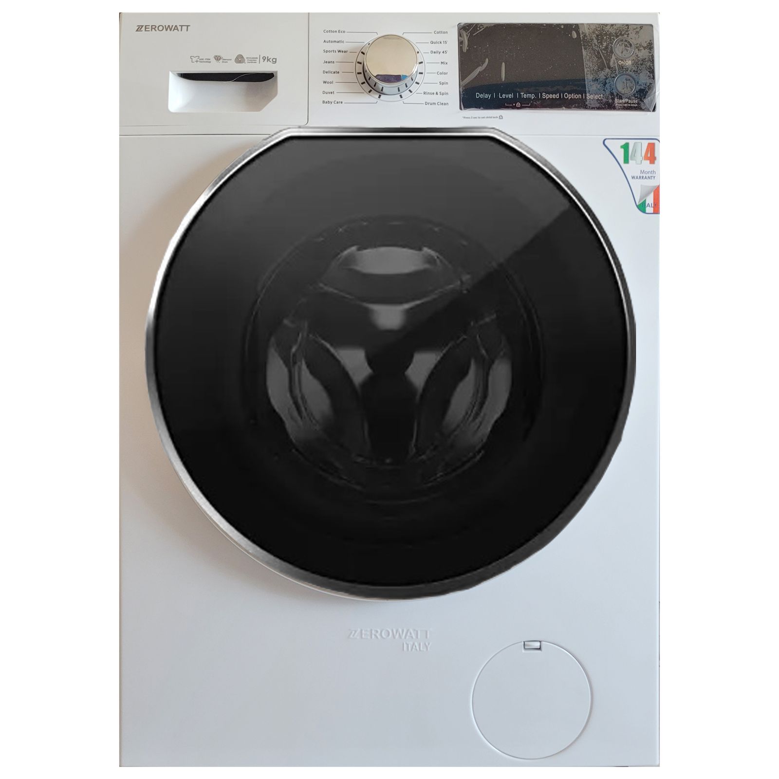ماشین لباسشویی 9 کیلوگرم اتوماتیک زیرووات مدل FCA 4960 W