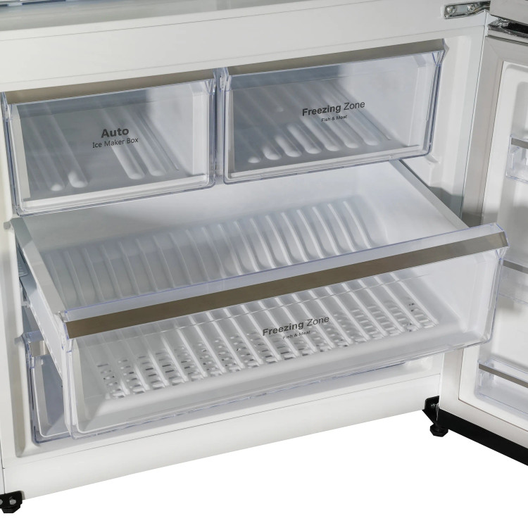 یخچال فریزر نیکسان مدل NB8420 ظرفیت ۳۰ فوت با یخساز و آبریز اتوماتیک