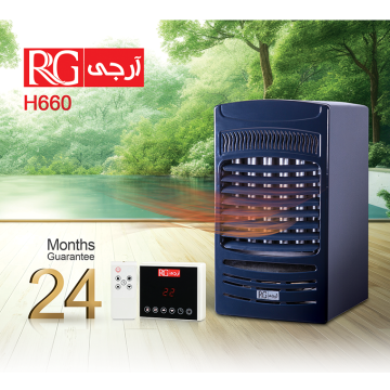 هیترگازی فن دار گاز شهری R660 پلاس